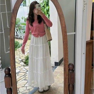 SET Honey 🦋 Áo CARDIGAN kèm VÁY 2 DÂY HOA NHÍ 🦋 hotrend