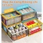 STON Hộp Đựng Đồ Gấp Gọn Trong Suốt Đồ Xếp Chồng hộp đựng quần áo hộp nhựa đựng đồ Có Bánh Xe