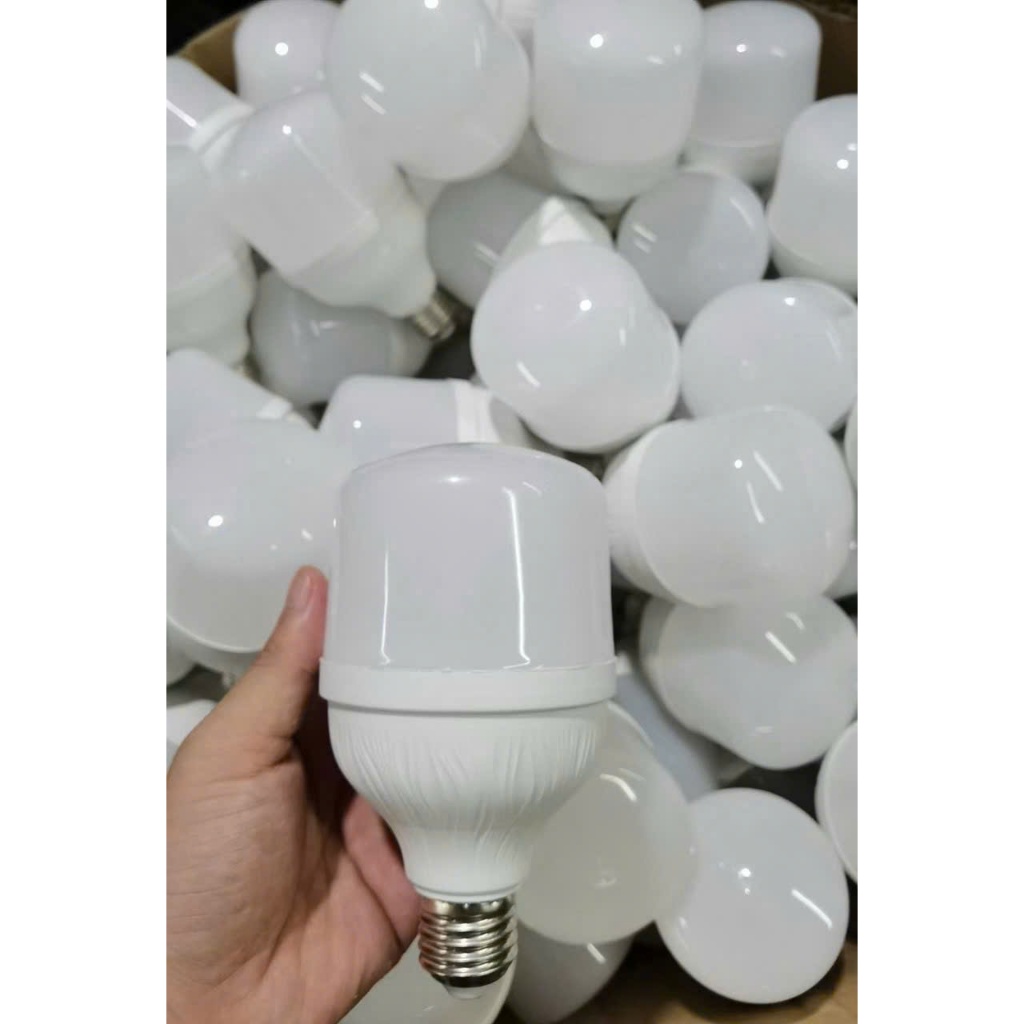 Bóng đèn led búp trụ nhôm nhựa 10w,15w,20w,30w,40w,50w,60w
