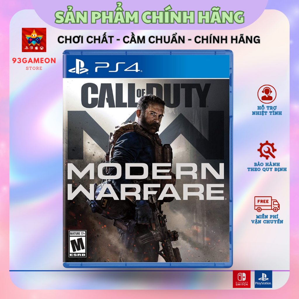 Đĩa Game PS4: Call of Duty Modern Warfare | Shopee Việt Nam