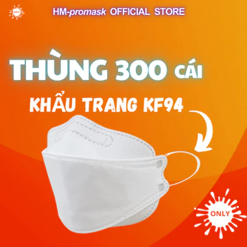 Khẩu trang KF94 Hoàng Minh 4 lớp kháng khuẩn chống bụi khẩu trang chống nắng