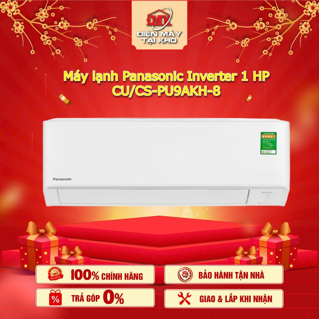 CU/CS-PU9AKH-8 -Máy lạnh Panasonic Inverter 1 HP CU/CS-PU9AKH-8 ...