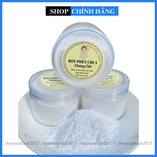 Bột Phèn chua chưng cất ngăn mồ hôi nách, hôi chân (hũ 100gr)