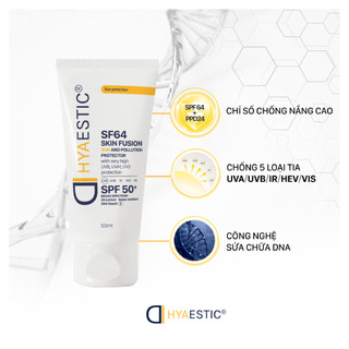 [HÀNG CÔNG TY] Kem chống nắng Hyaestic Skin Fusion SF64 Sun And Pollution Protector SPF50+ (50ml)