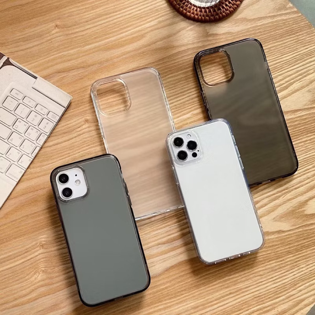 Ốp Lưng iPhone Nhám Mờ Chống Vân Tay iP 12 đến 16 PRO MAX