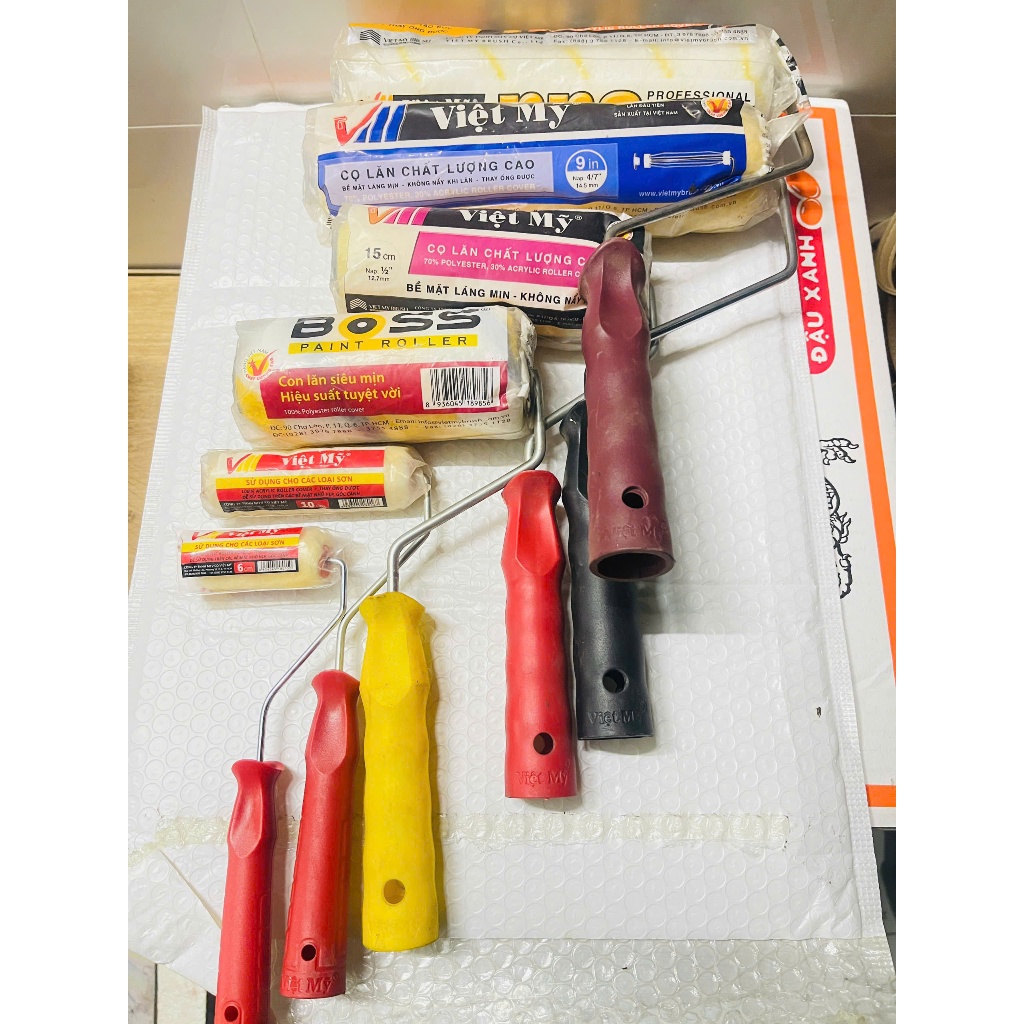 Cọ lăn sơn, rulo lăn sơn vải Việt Mỹ | Shopee Việt Nam