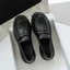 Giày loafer nữ mũi tròn chất nhẹ êm đế cao 5cm thời trang hottrend P-005
