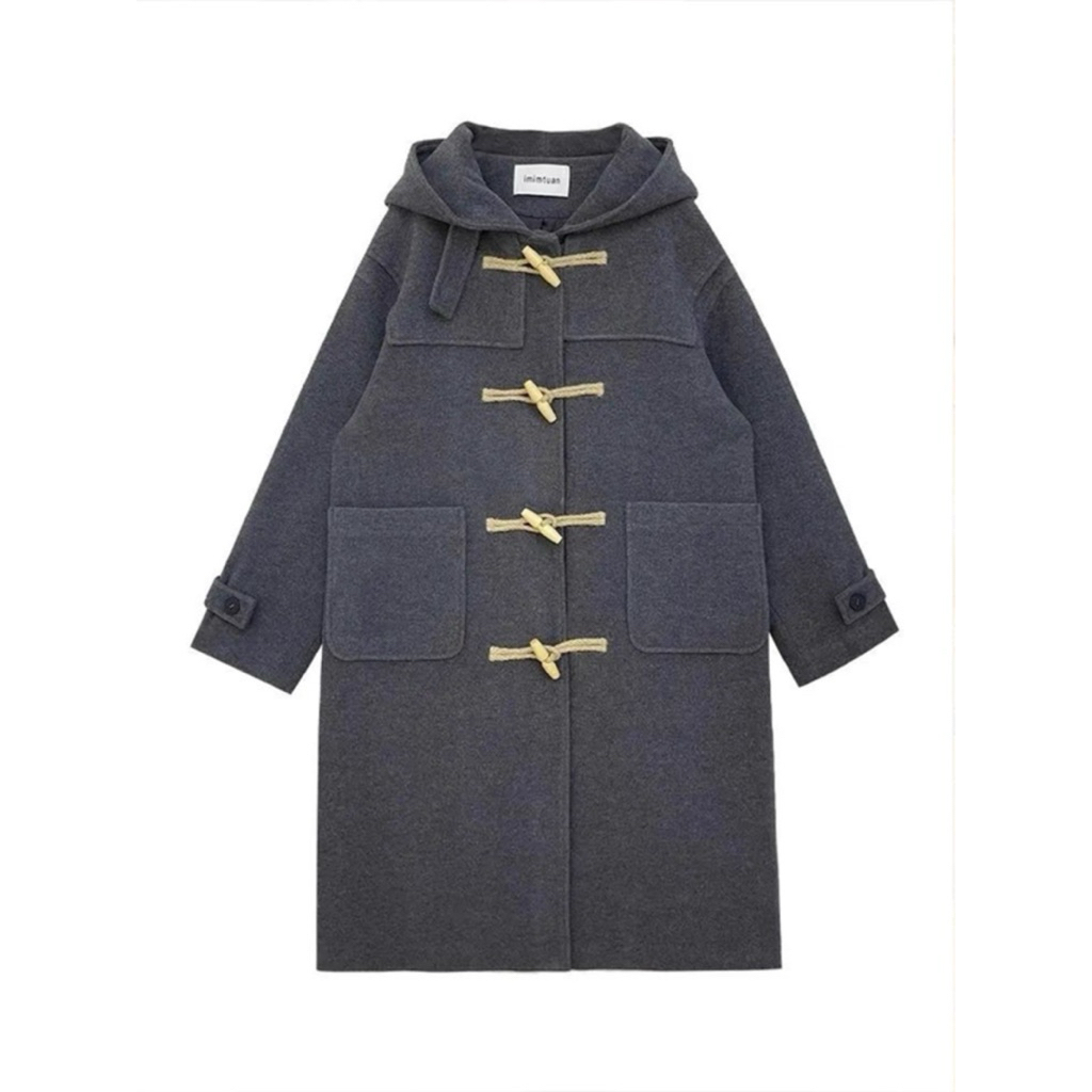 [ HÀNG Order ] áo khoác dạ 🧑‍🎓 vải tuýt cúc sừng bò