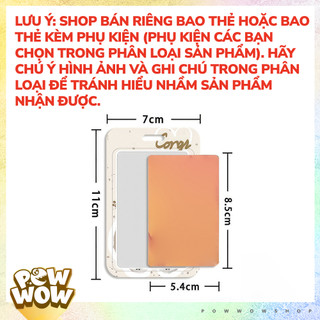 Bao Đựng Thẻ Nhân Viên Kèm Dây Xoắn Nhựa ABS Phong Cách Nhân Vật Hoạt Hình Cún Dog Corgi Gấu Koala Dễ Thương Cute