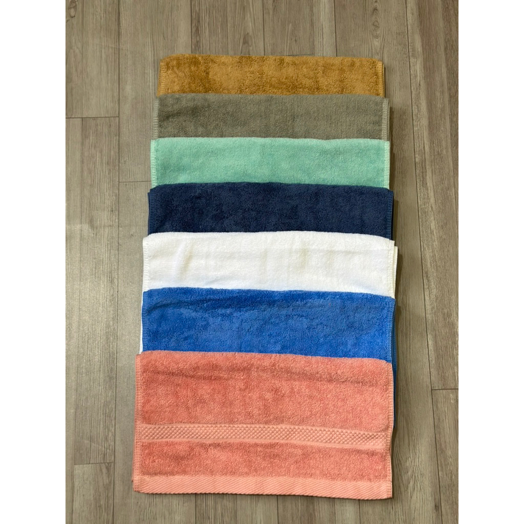 Khăn mặt cotton  | Dày mịn, thấm hút tốt, không xổ lông – Dùng cho gia đình