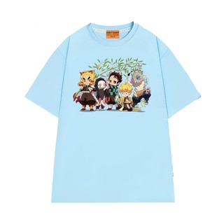 Áo Thun Anime Demon Slayer NGỐ TEE Các Nhân Vật Style Chibi Dễ Thương Chất Vải Cotton 75 Mềm Mịn