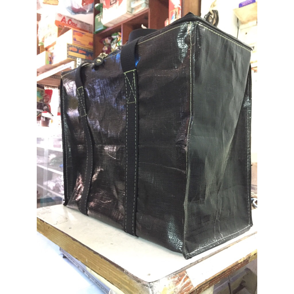 Túi đựng đồ Bạt Màu đen Hàn Quốc - Nhiều size