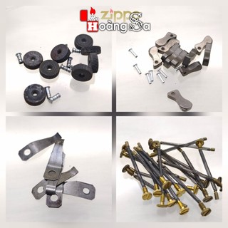 (hỏa tốc) Linh kiện zin chính hãng tháo zippo ( bánh xe, búa, lò xo, lưỡi gà)