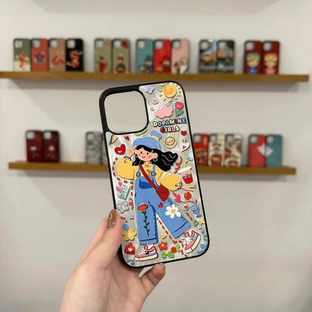 Ốp Iphone Đẹp, Ốp Lưng Iphone Bảo Vệ Camera, Chống Sốc Hoạ Tiết IP 6/6s/7/8/Plus/X/XS/XR/11/12/13/14/15/Pro - SakuMai