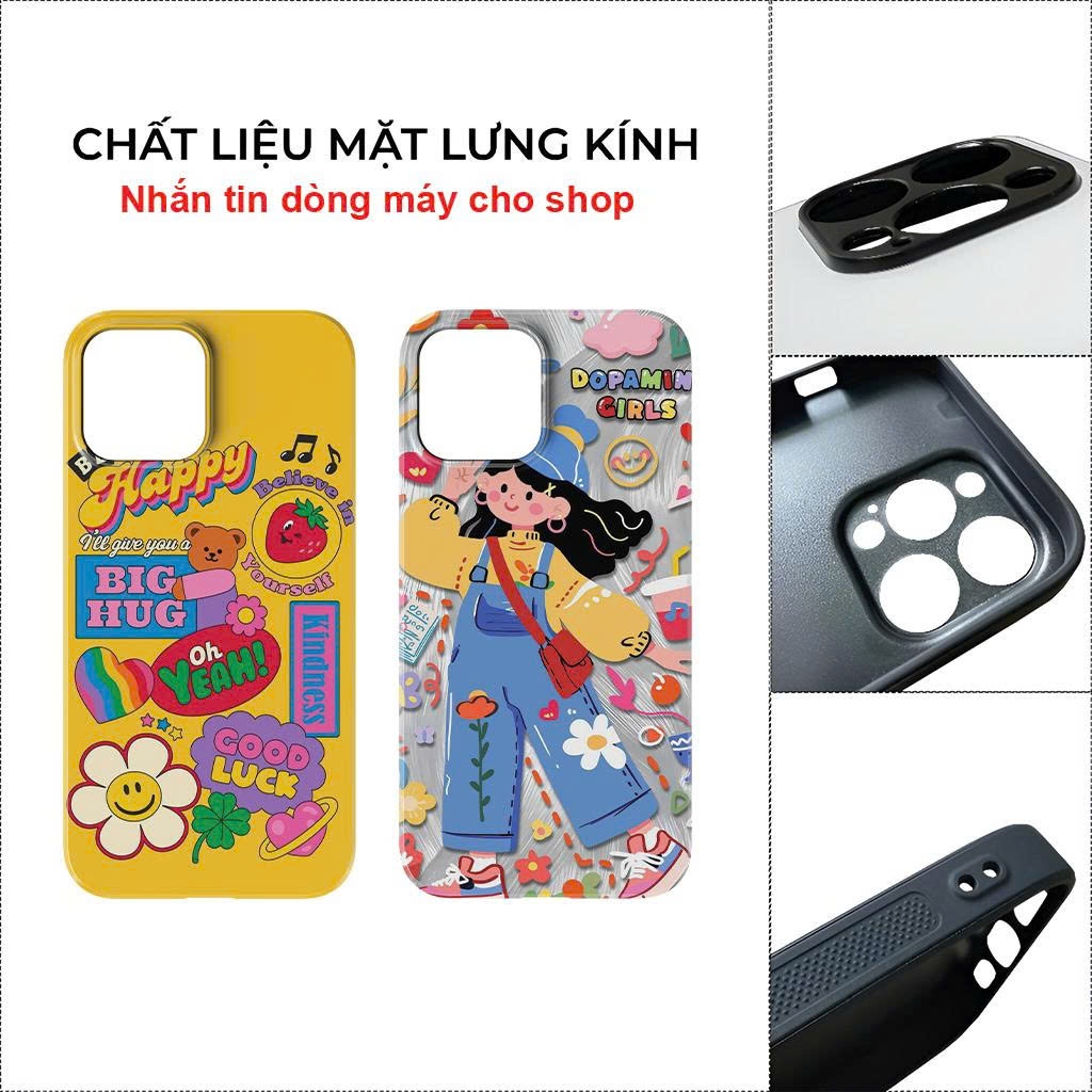 Ốp Iphone Đẹp, Ốp Lưng Iphone Bảo Vệ Camera, Chống Sốc Hoạ Tiết IP 6/6s/7/8/Plus/X/XS/XR/11/12/13/14/15/Pro - SakuMai