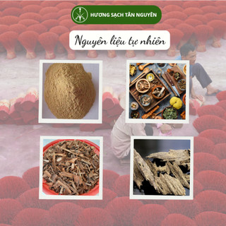 Hương bài Tân Nguyên, nhang ít khói, nhang không hóa chất, sản phẩm OCOP quốc gia, hộp 80 que