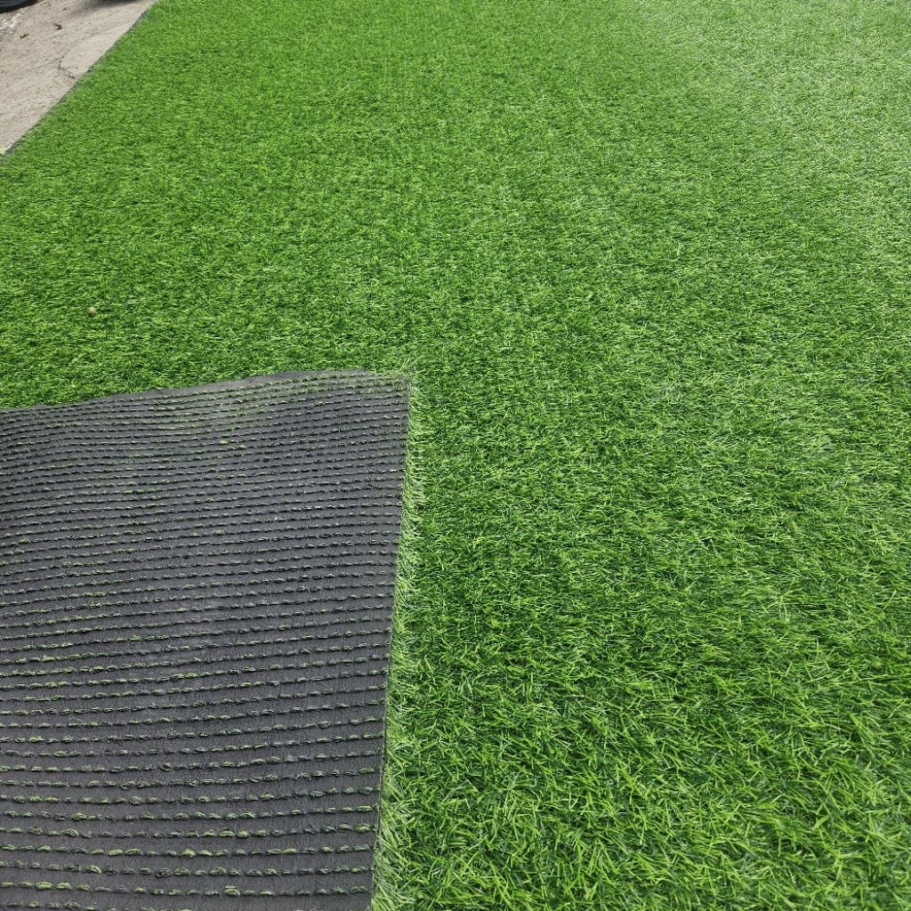 Combo 25m2(2m x 12.5m) Thảm cỏ nhân tạo 3cm đế cao su trải sân vườn, sàn và dán tường, khu vui chơi