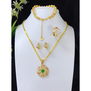 Hàng hot trend – MUA 3 ĐỰỢC 4 .COMBO TRANG SỨC HOA MAI 3 MÓN (tặng kèm đôi hoa tai Sang trọng , Trang sức  cho nữ