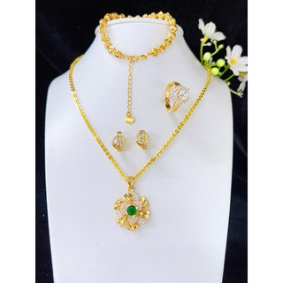 Hàng hot trend – MUA 3 ĐỰỢC 4 .COMBO TRANG SỨC HOA MAI 3 MÓN (tặng kèm đôi hoa tai Sang trọng , Trang sức  cho nữ