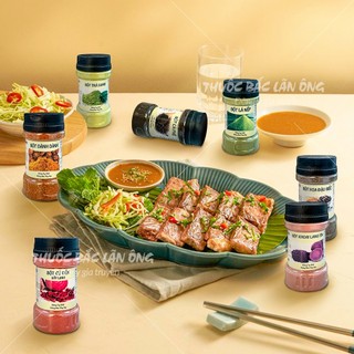 20 loại bột tạo màu thực phẩm (Bột rau củ, tạo màu tự nhiên, làm xôi, làm bánh, nấu ăn)