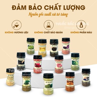20 loại bột tạo màu thực phẩm (Bột rau củ, tạo màu tự nhiên, làm xôi, làm bánh, nấu ăn)