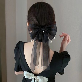 [🔥XƯỞNG SALE SẬP SÀN🔥]  Kẹp Tóc Nơ Voan Tiểu Thư Sang Trọng K32