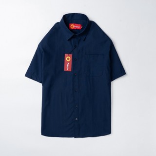 [ BIGSIZE UP TO 135KG ] Áo sơ mi ngắn tay office chất oxford có túi ngực cao cấp. SMOX3