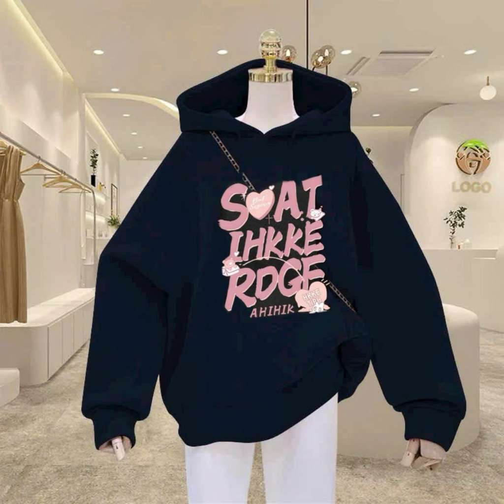 Hoodie SOAT đen