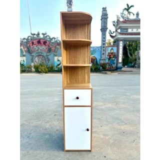 Kệ Gỗ Góc Tường Bo Tròn Gỗ Xinh ,Tủ Decor Bắc Âu Nhiều Tầng Phong Cách Hiện Đại Gỗ MDF Cao Cấp Bền Đẹp