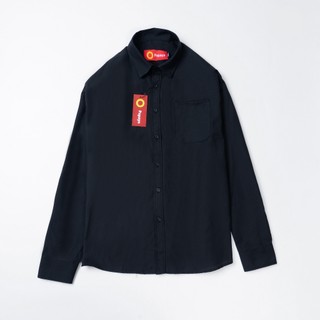 [ BIGSIZE UP TO 135KG ] Áo sơ mi dài tay office chất oxford có túi ngực cao cấp. SMOX5