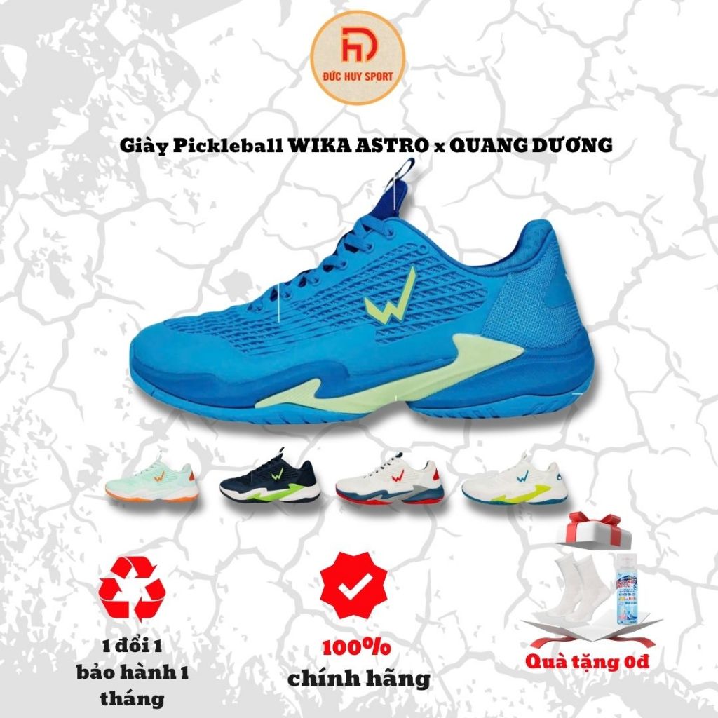 Giày Pickleball Wika ASTRO x QUANG DƯƠNG Chính hãng - Êm Chân - Bám Sân Tốt.