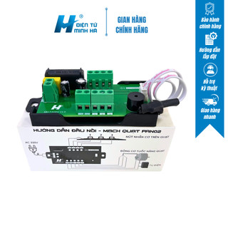Bộ điều khiển quạt từ xa vẫn giữ phím bấm cơ MH-FAN02 tụ xịn, Hàng Việt Nam chất lượng cao F02MH