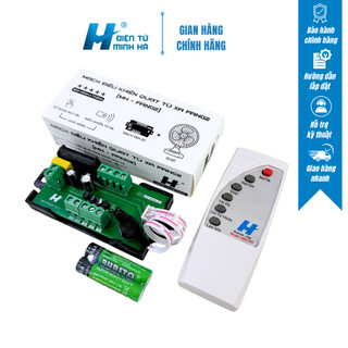 Bộ điều khiển quạt từ xa vẫn giữ phím bấm cơ MH-FAN02 tụ xịn, Hàng Việt Nam chất lượng cao F02MH