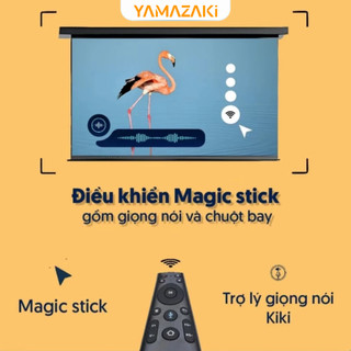 Remote Điều khiển máy chiếu YAMAZAi có mic tìm kiếm giọng nói, sử dụng đa thiết bị