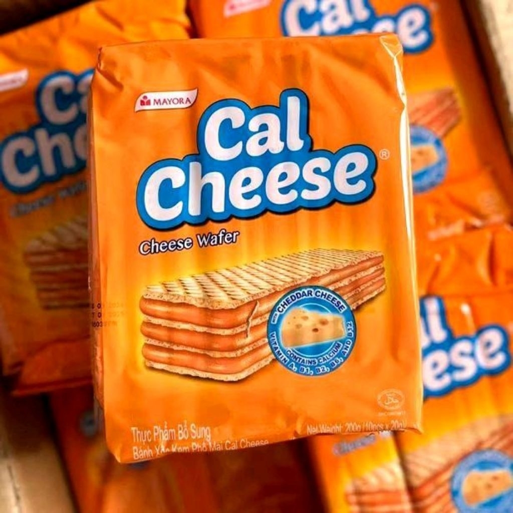 Combo 5 Gói Bánh Xốp Phô Mai Cal Cheese 200g/gói | Shopee Việt Nam