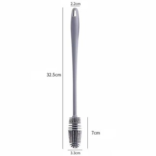 Cọ rửa cốc silicon đa năng, rửa ly chén bình sữa mềm dẻo dễ vệ sinh không trầy xước