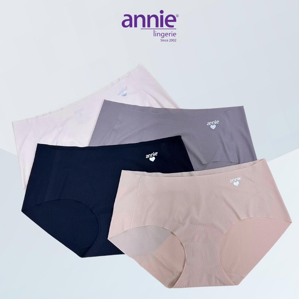 Combo 5 quần lót đúc su annie QE 4577 lưng cao mỏng nhẹ,tàng hình, mát mẻ cả ngày