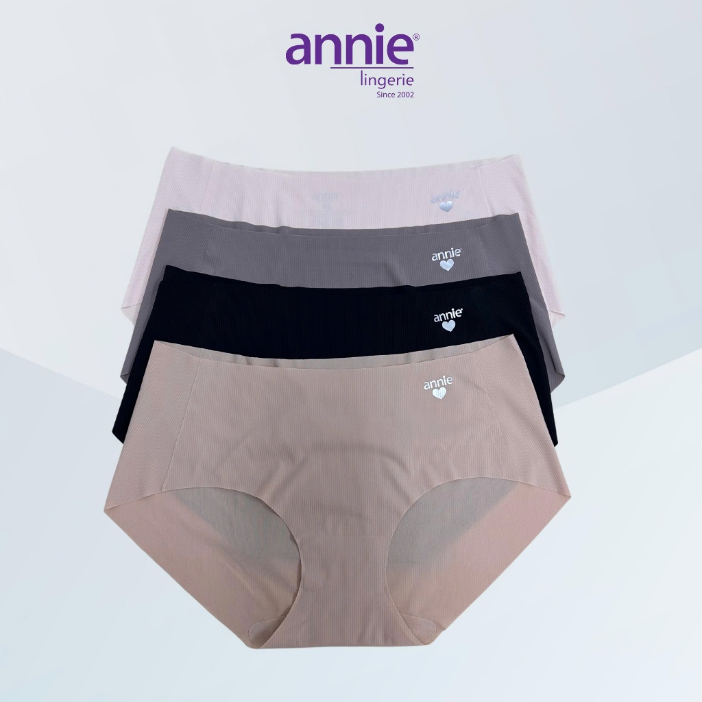 Combo 5 quần lót đúc su annie QE 4577 lưng cao mỏng nhẹ,tàng hình, mát mẻ cả ngày
