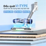 Máy Hút Bụi Cầm Tay ĐA NĂNG 5IN1 Không Dây Gia Đình Masuto, 2 Lõi Lọc Bụi HEPA, Máy Hút Bụi Giường Nệm Sofa — ảnh 7