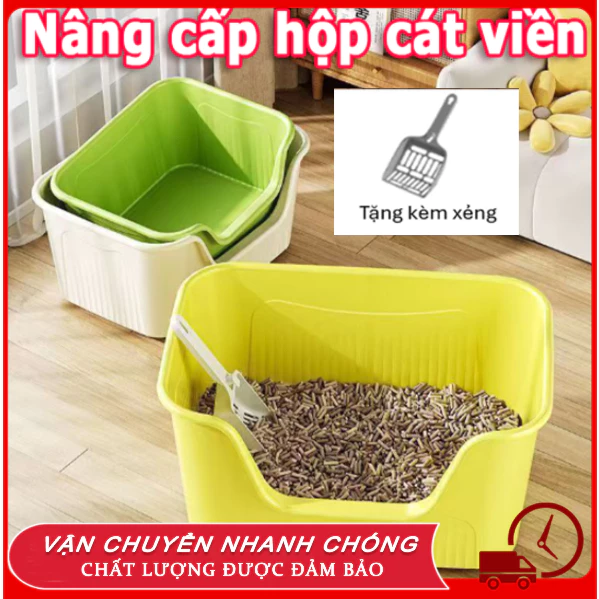 Khay vệ sinh mèo size lớn 60cm