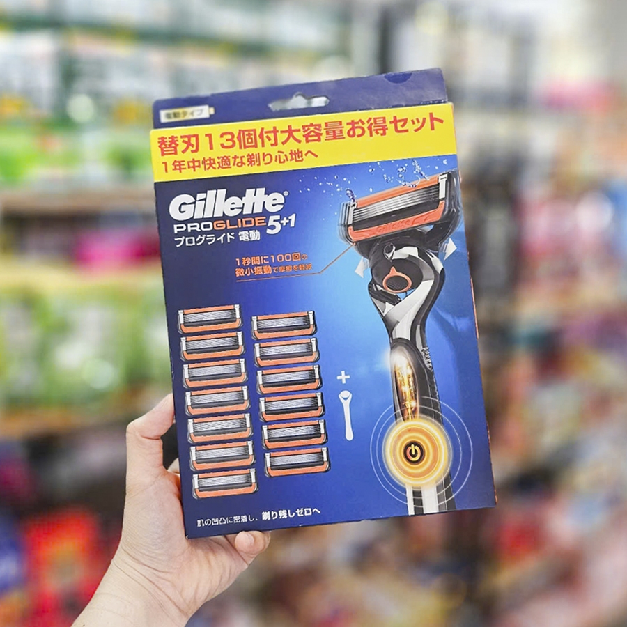 [MẪU MỚI] Set dao cạo râu dùng pin Gillette Proglide Flexball 5+1 kèm ...