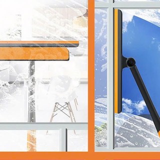 CHỔI GẠT NƯỚC DỌN KÍNH SIÊU TIỆN - Cây Lau Kính Cam Cầm Tay Đa Năng-Cây Gạt Kính 3in1 Nhỏ Gọn Dễ Dùng