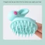 Lược Silicone Cho Bé Khi Tắm – Mô Phỏng Thỏ Hoạt Hình - Massage Đầu Dịu Êm Mỗi Lần Gội