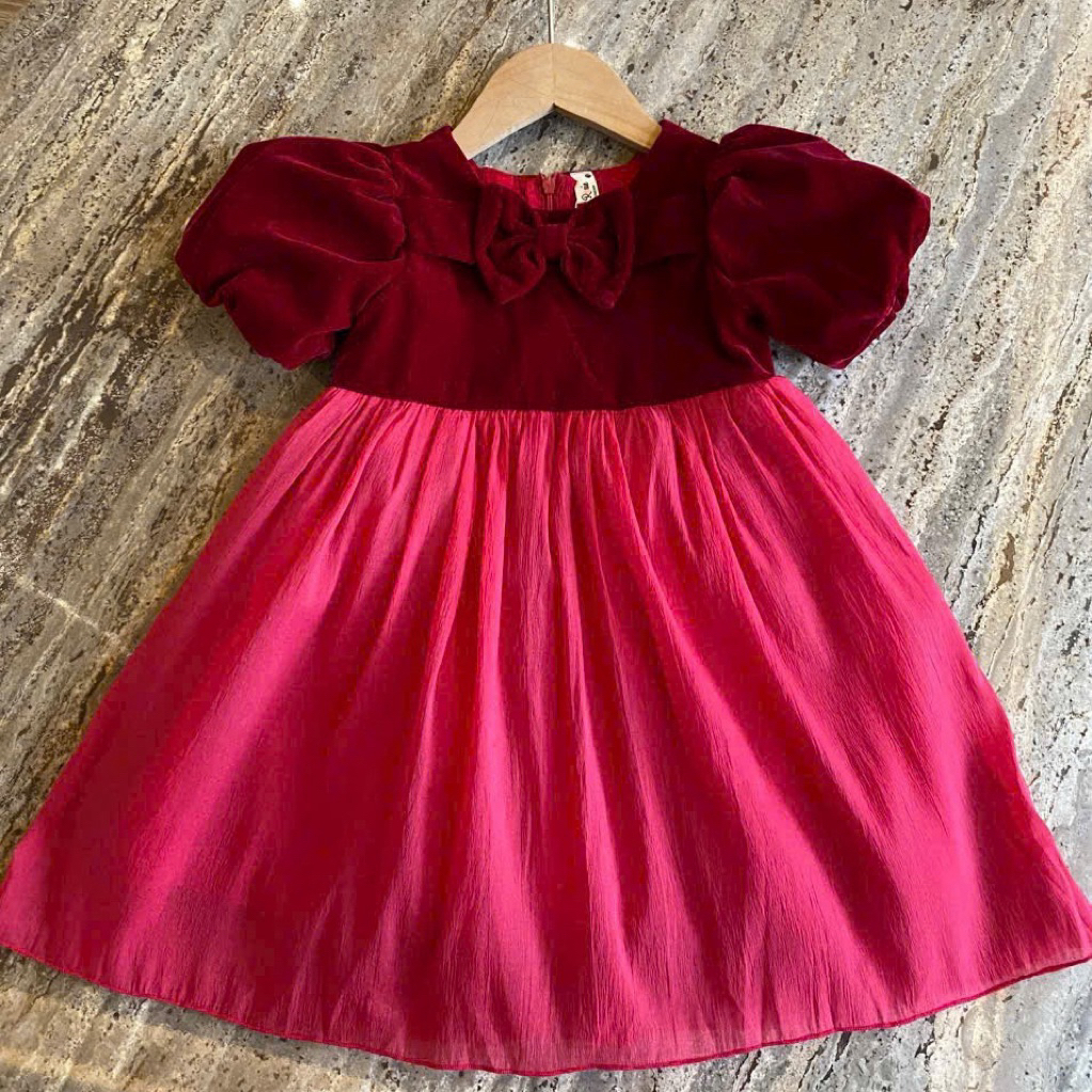 Đầm Công Chúa Bé Gái Mina Size 2-11Y Váy Công Chúa Lễ Hội Xinh Xắn Cao Cấp