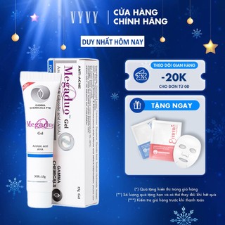 Gel Dưỡng Megaduo Giảm Mụn, Mờ Thâm Dưỡng Trắng 15g