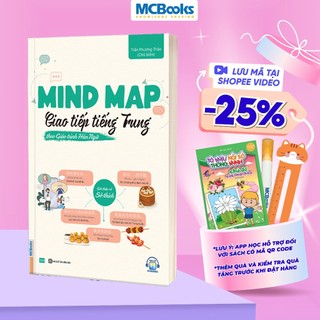 Sách - Mind map giao tiếp tiếng Trung theo giáo trình Hán Ngữ