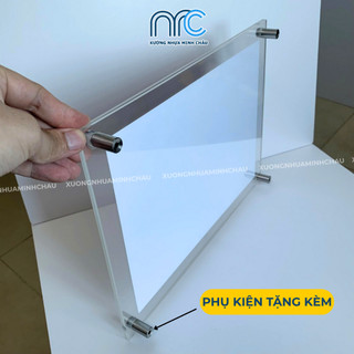 Khung bằng khen, Khung ảnh, Khung bằng khen a4, a3 trong suốt - Tặng kèm phụ kiện