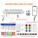 Bộ Mic Thu Âm SIBORIE F998 & Mic ML3 - Combo Livestream Karaoke Bluetooth Có Autotune [Tặng Tai Nghe & Đầy Đủ Phụ Kiện] — ảnh 6