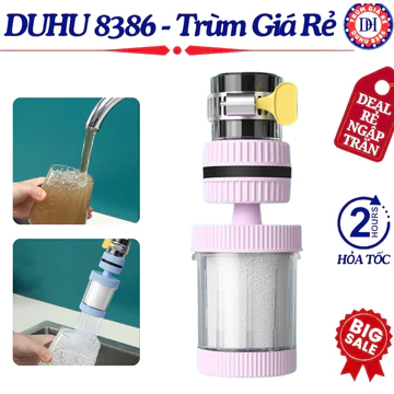 Đầu Lọc Nước Vòi Sen Vòi Rửa Mặt Lọc Clo Lọc Kim Loại Nặng Khử Mùi Hôi, Đầu Vòi Nước