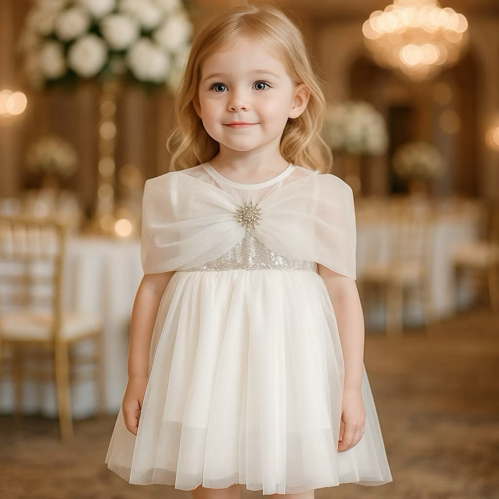 Đầm Công Chúa Bé Gái Mina Size 2-11Y Váy Công Chúa Lễ Hội Xinh Xắn Cao Cấp